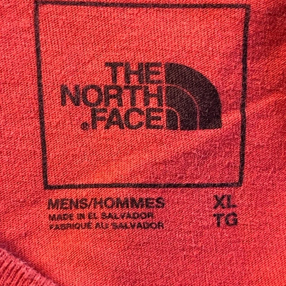 The North Face Red Mens XL Graphic T Shirt Short Sleeve‎ Cotton Casual Tee